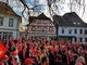 Warnstreik-Kundgebung in Mosbach