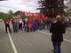 Warnstreikbilder von KS Gleitlager und TRW in St. Leon-Rot