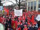Protestaktion in Ludwigsburg