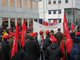 Kundgebung vor der ProMinent GmbH