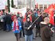 Kundgebung vor der ProMinent GmbH