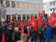 Kundgebung vor der ProMinent GmbH