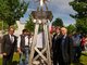 UEbergabe des Mahnmals zur Erinnerung an fuenf ermordete Zwangsarbeiter