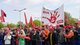 Warnstreik-Kundgebung bei Heidelberger Druckmaschinen AG