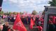 Warnstreik-Kundgebung bei Heidelberger Druckmaschinen AG 