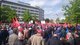 Warnstreik-Kundgebung bei Heidelberger Druckmaschinen AG 
