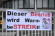 Warnstreik bei Heidelberger Druck