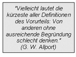 Wir wollen Vorurteile abbauen Wir wollen Vorurteile abbauen