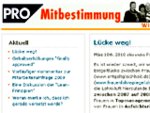 Beispiel SAP-Intranetauftritt www.ProMitbestimmung.de Beispiel SAP-Intranetauftritt www.ProMitbestimmung.de