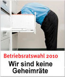 Pro Mitbestimmung - Wir sind keine Geheimräte Pro Mitbestimmung - Wir sind keine Geheimräte