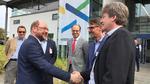 HDM und Martin Schulz Begrüssung HDM und Martin Schulz Begrüssung