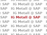 IG Metall @ SAP