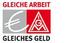 Gleiche Arbeit - gleiches Geld