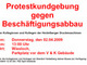 Protestkundgebung in Wiesloch